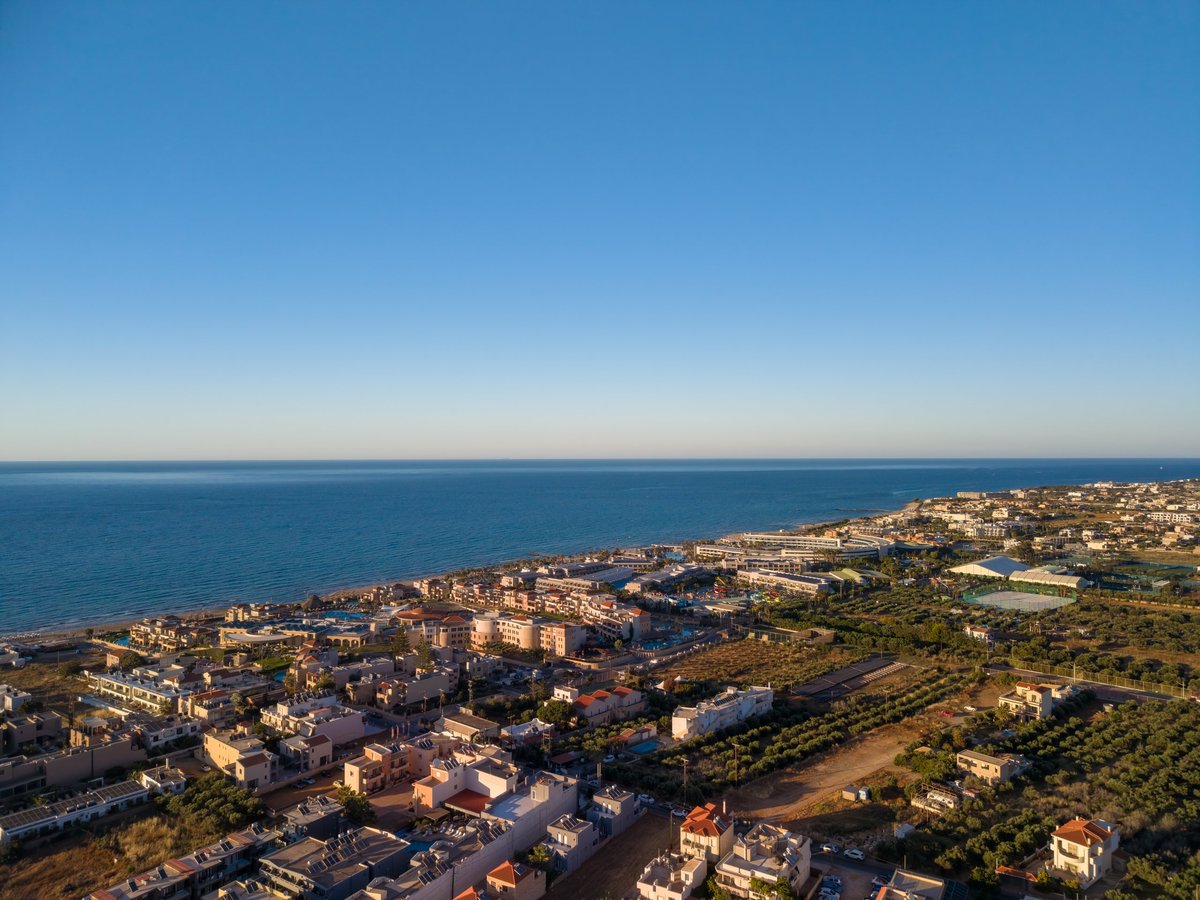 Aerial view of a Southwest Florida coastal community with homes along the shoreline